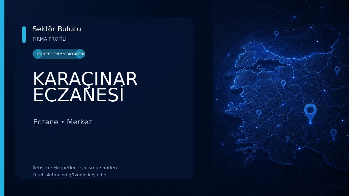 KARAÇINAR ECZANESİ Eczane
