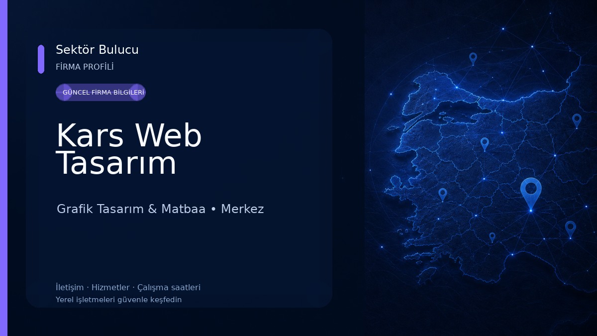 Kars Web Tasarım 