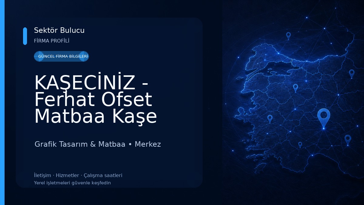 KAŞECİNİZ - Ferhat Ofset Matbaa Kaşe Davetiye Grafik Tasarım & Matbaa