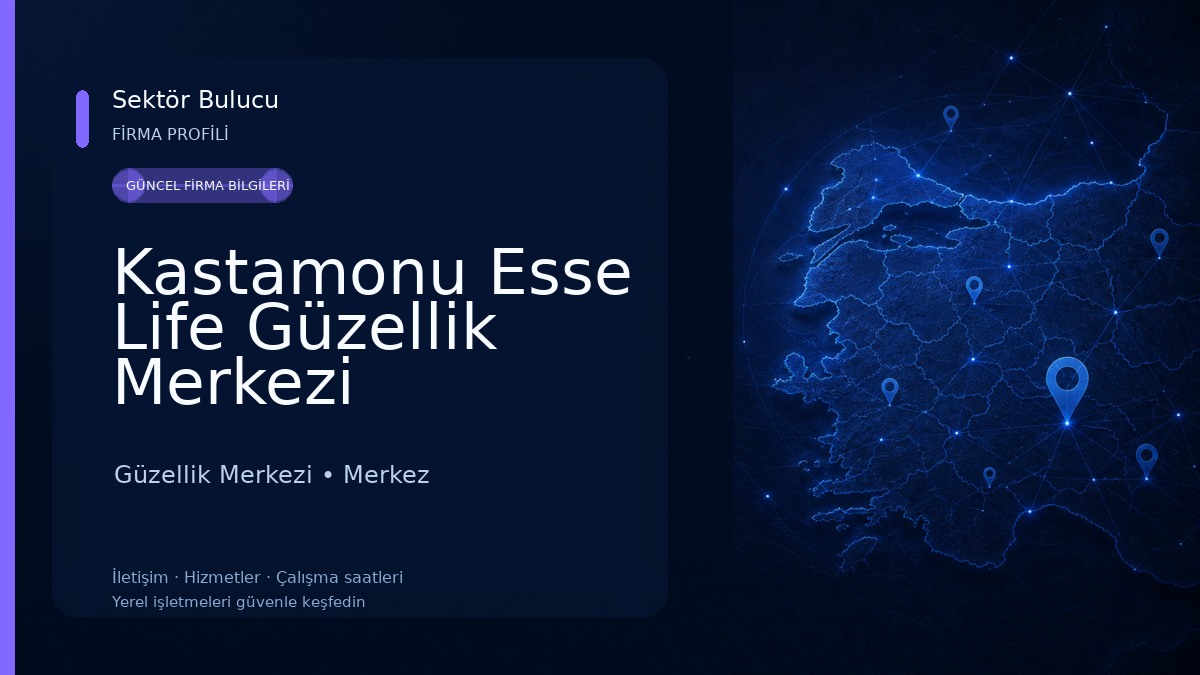 Kastamonu Esse Life Güzellik Merkezi Güzellik Merkezi
