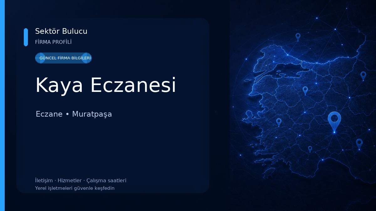 Kaya Eczanesi Eczane