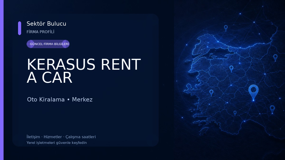 KERASUS RENT A CAR Oto Kiralama