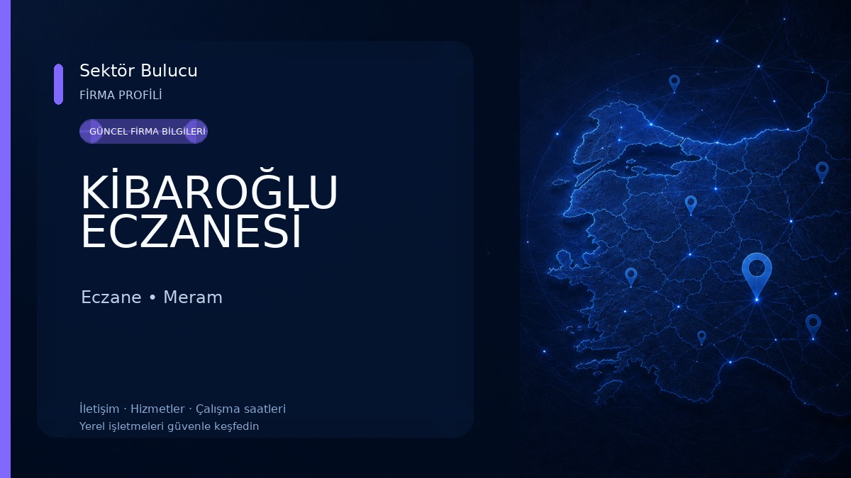 KİBAROĞLU ECZANESİ