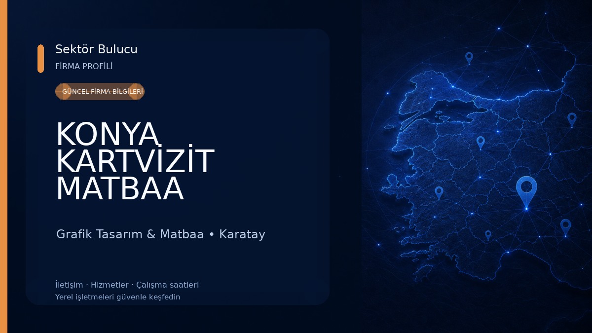 KONYA KARTVİZİT MATBAA DAVETİYE Grafik Tasarım & Matbaa