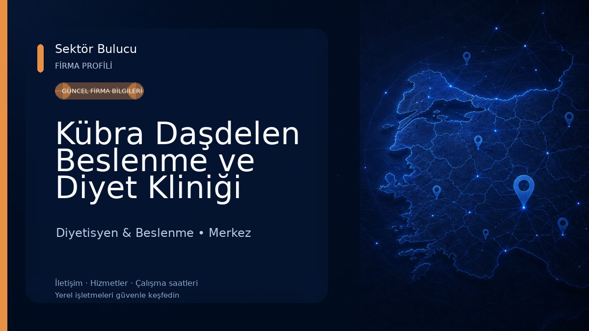 Kübra Daşdelen Beslenme ve Diyet Kliniği 