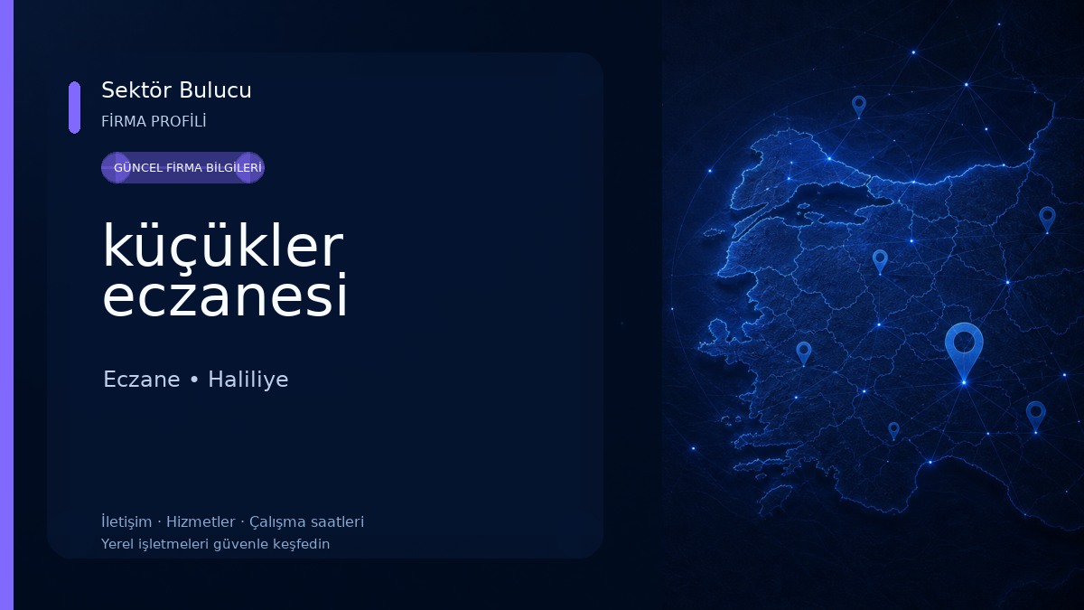 küçükler eczanesi Eczane