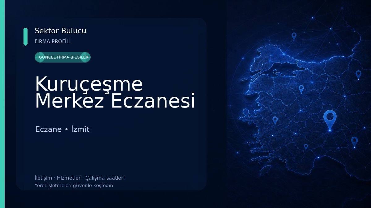 Kuruçeşme Merkez Eczanesi