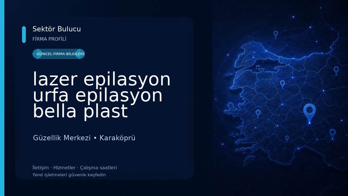lazer epilasyon urfa epilasyon bella plast Güzellik Merkezi