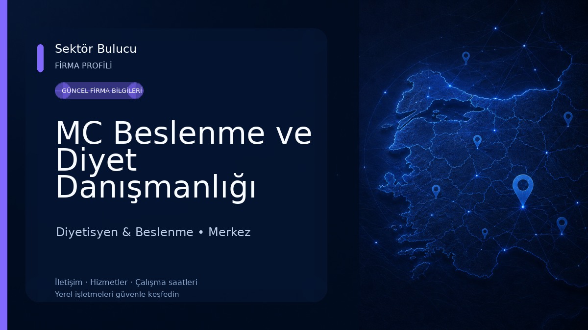 MC Beslenme ve Diyet Danışmanlığı