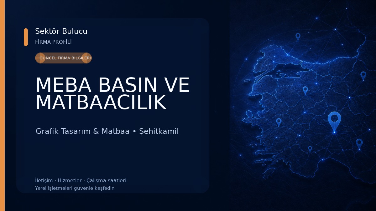 MEBA BASIN VE MATBAACILIK