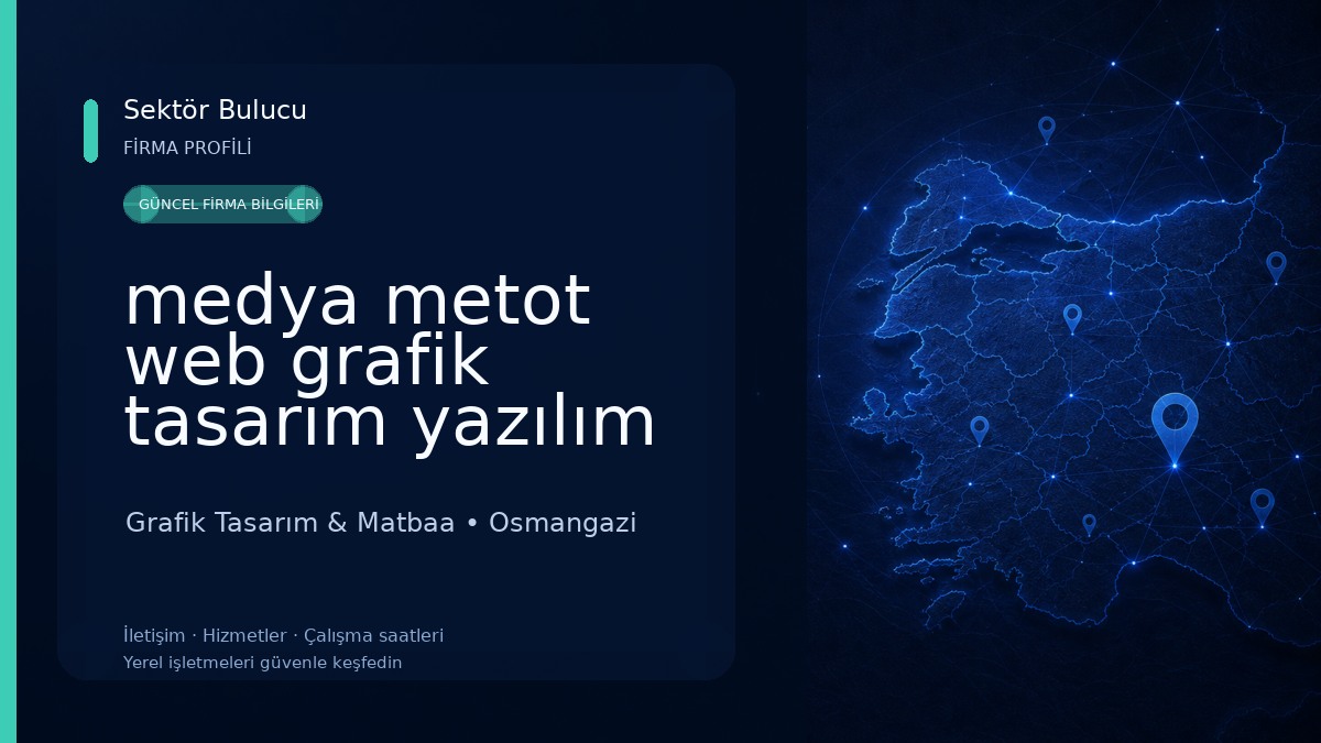 medya metot web grafik tasarım yazılım seo hizm.kurumsal kimlik Grafik Tasarım & Matbaa