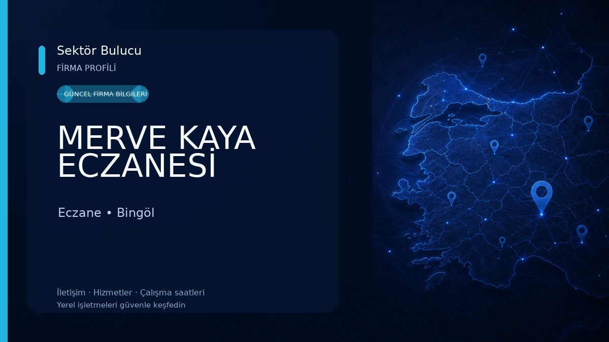 MERVE KAYA ECZANESİ Eczane