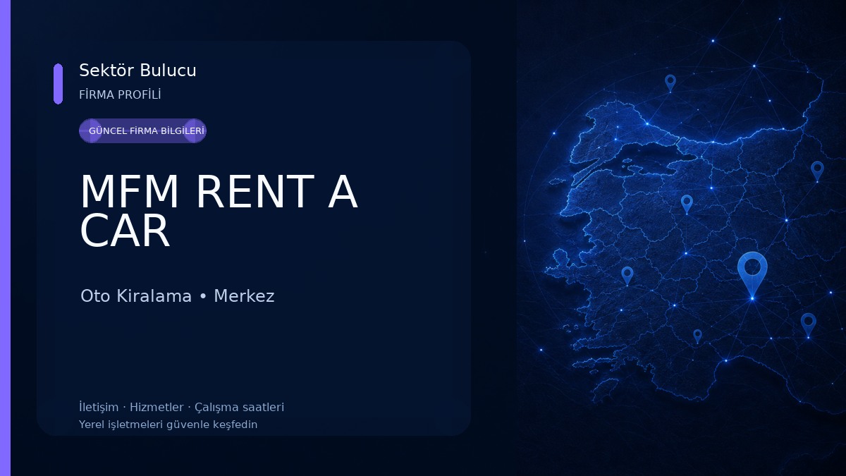 MFM RENT A CAR Oto Kiralama