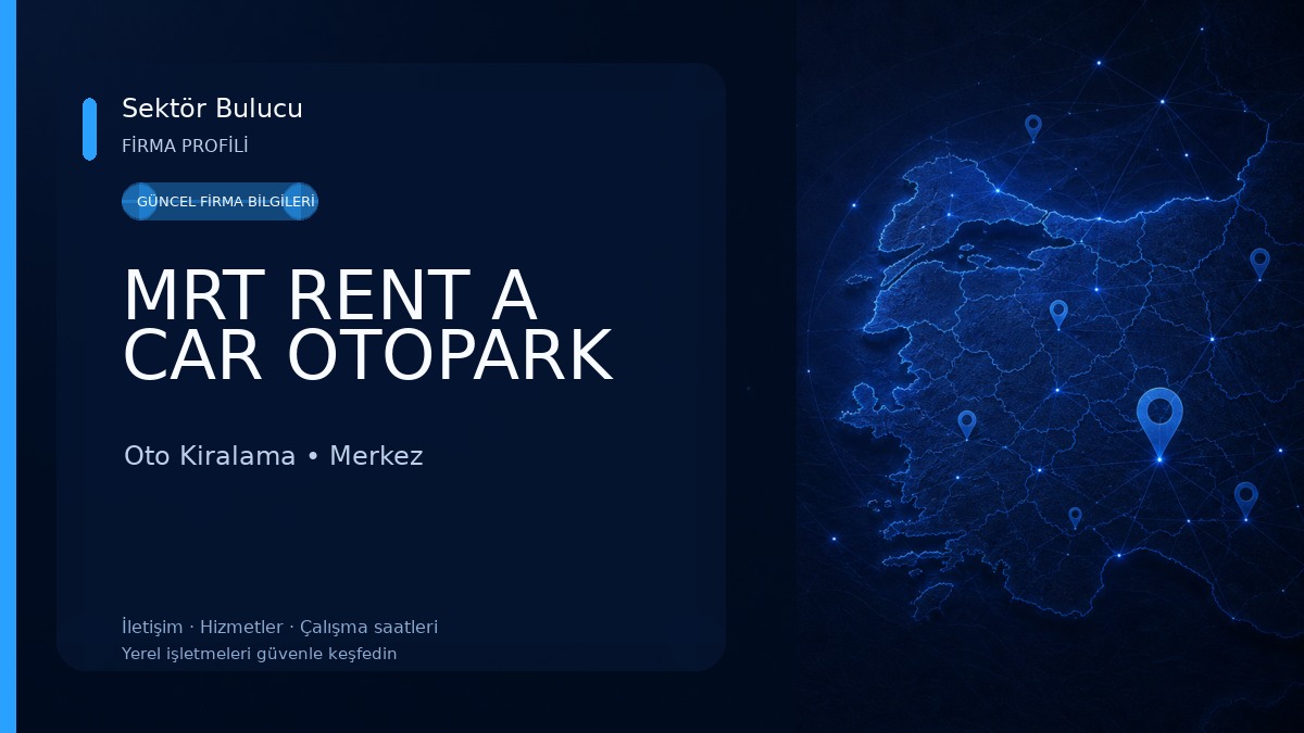 MRT RENT A CAR OTOPARK Oto Kiralama