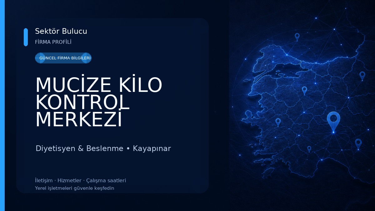 MUCİZE KİLO KONTROL MERKEZİ 