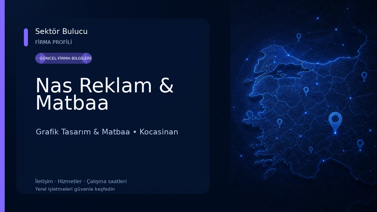 Nas Reklam & Matbaa Grafik Tasarım & Matbaa