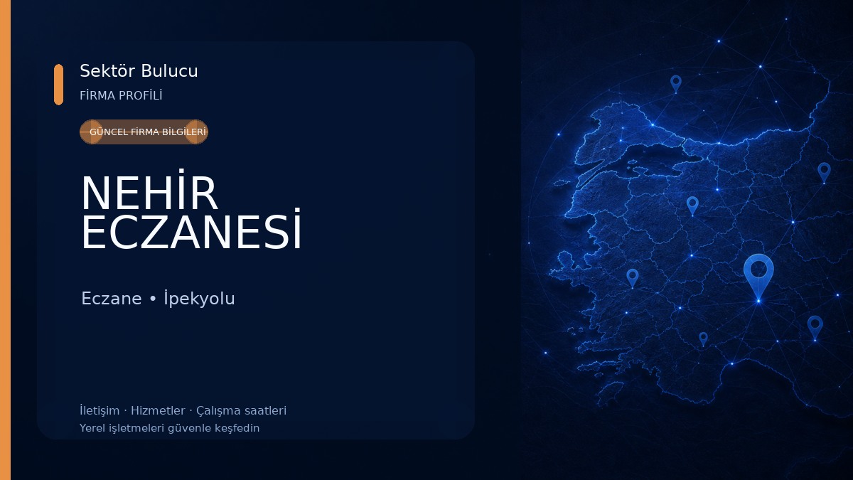 NEHİR ECZANESİ Eczane