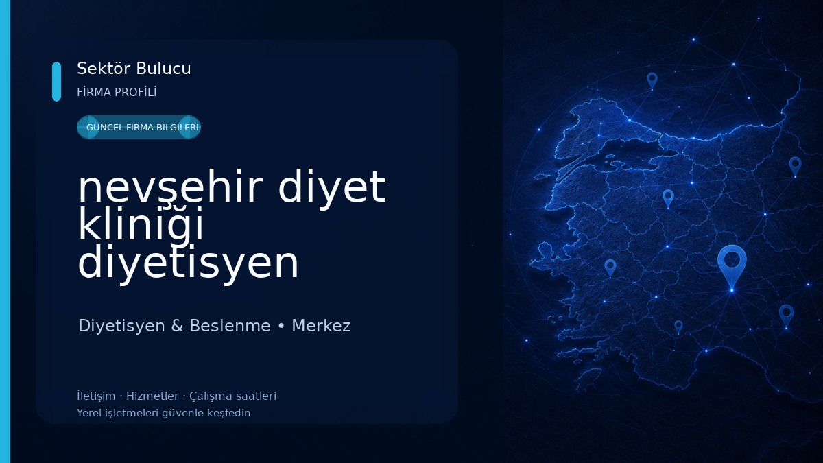nevşehir diyet kliniği diyetisyen meryem ince