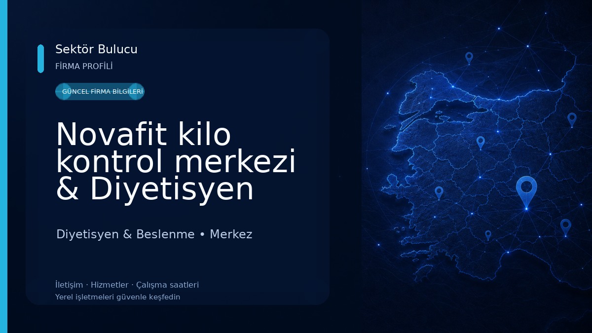 Novafit kilo kontrol merkezi & Diyetisyen Diyetisyen & Beslenme