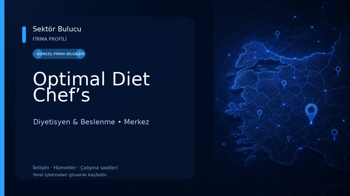 Optimal Diet Chef’s 