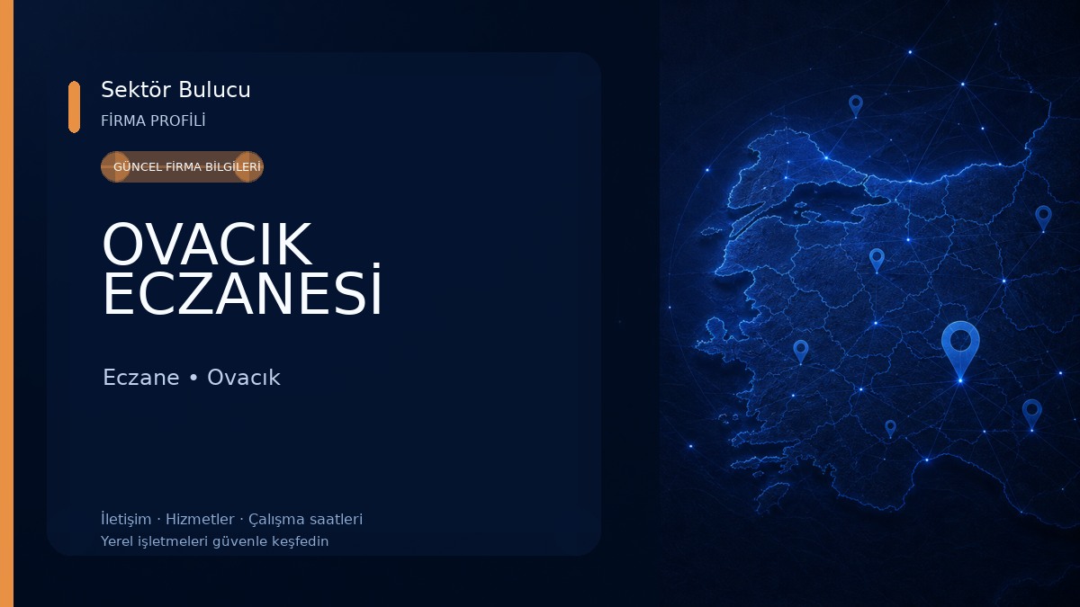 OVACIK ECZANESİ 