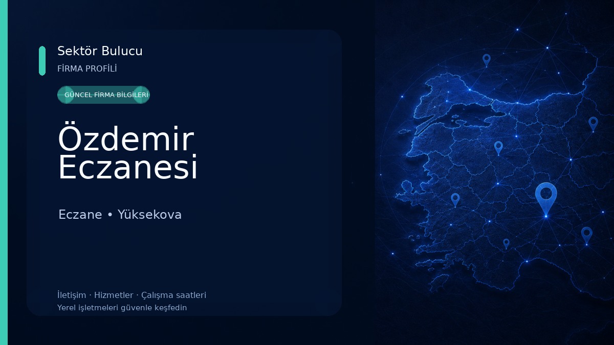 Özdemir Eczanesi Eczane