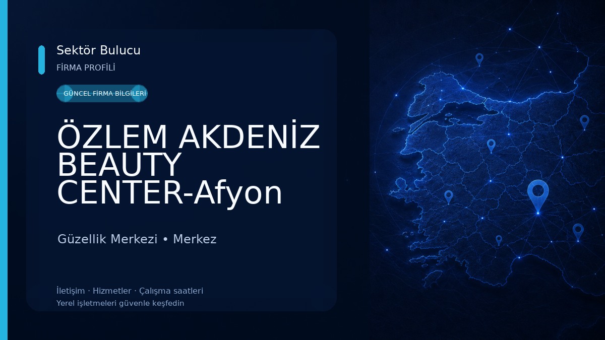 ÖZLEM AKDENİZ BEAUTY CENTER-Afyon Güzellik Merkezi,Leke Tedavisi,Protez Tırnak,Erkek Lazer Epilasyon,İpek Kirpik,Cilt Bakımı