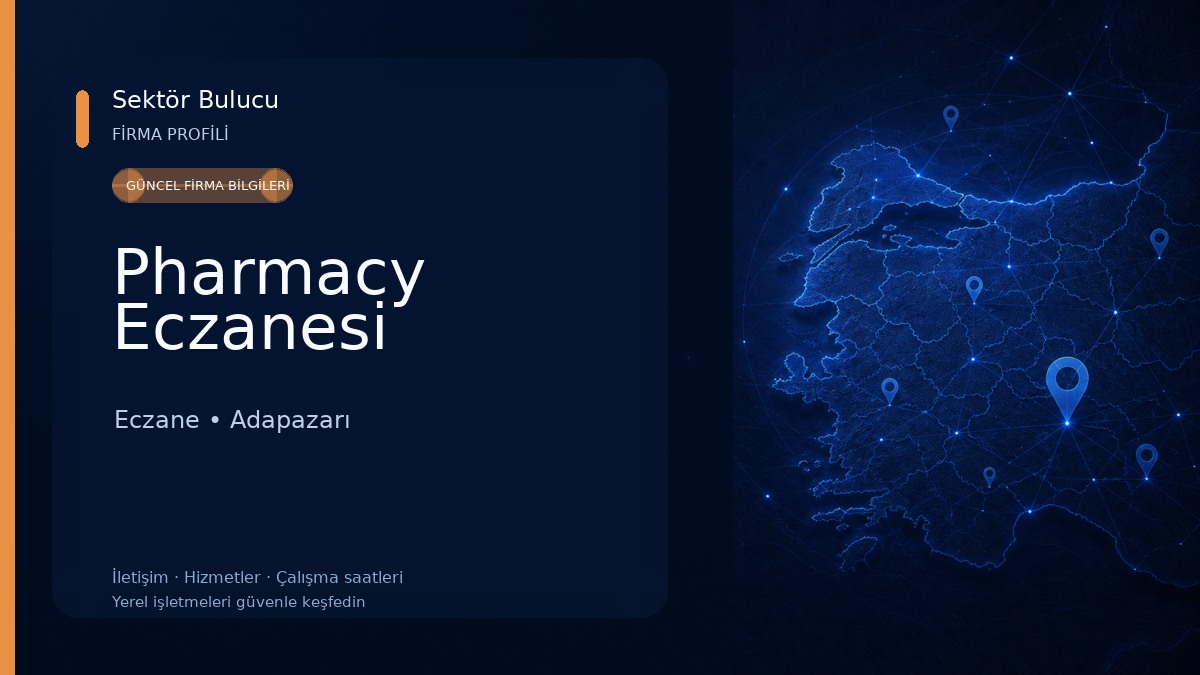 Pharmacy Eczanesi