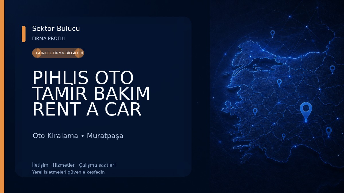 PIHLIS OTO TAMİR BAKIM RENT A CAR Oto Kiralama