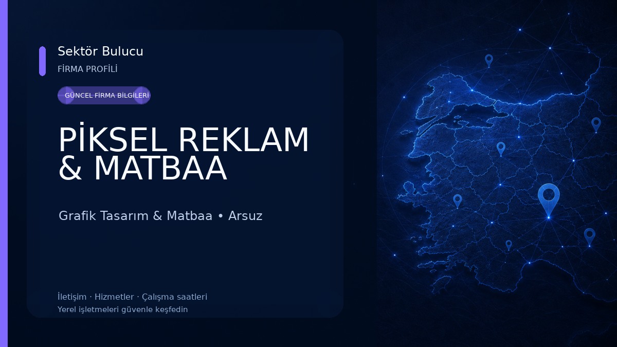 PİKSEL REKLAM & MATBAA