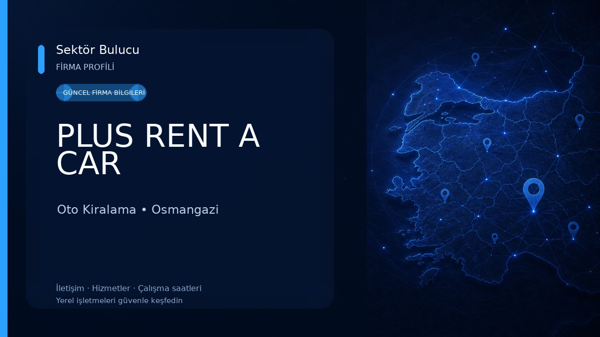 PLUS RENT A CAR Oto Kiralama
