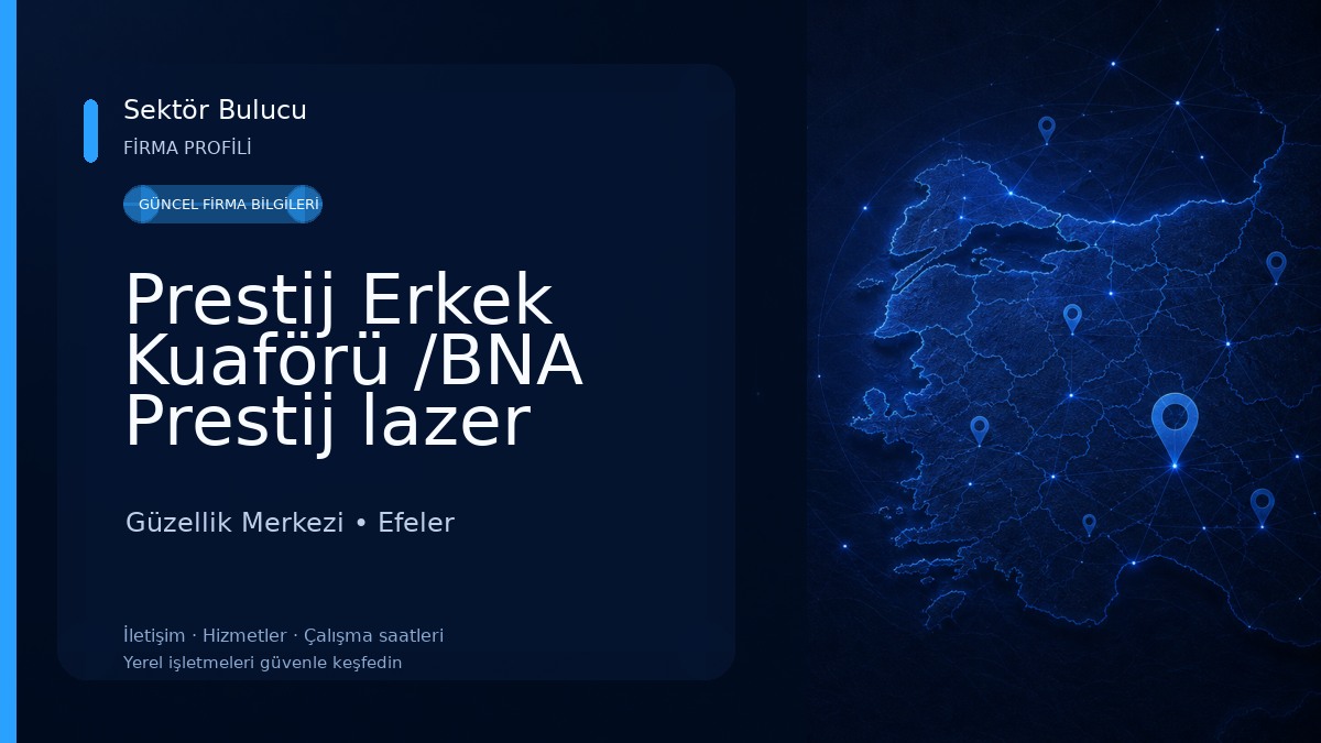 Prestij Erkek Kuaförü /BNA Prestij lazer epilasyon