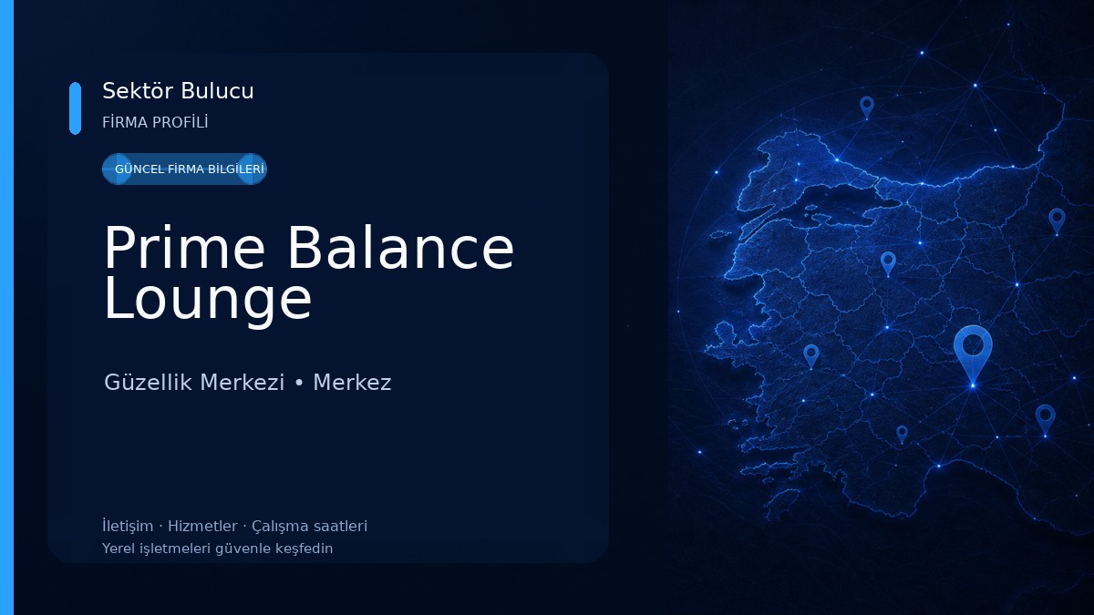 Prime Balance Lounge 