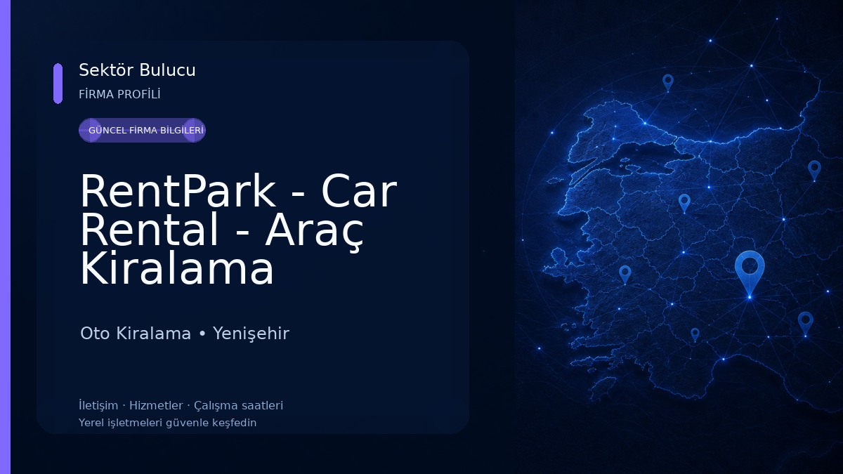 RentPark - Car Rental - Araç Kiralama Oto Kiralama