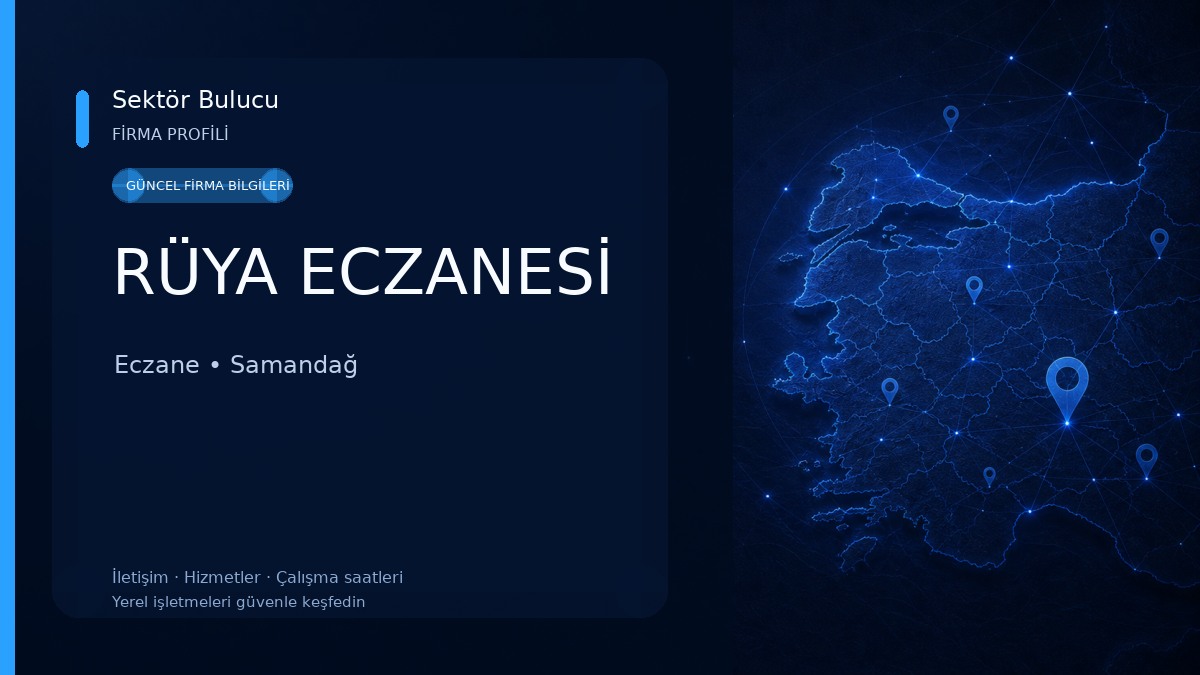 RÜYA ECZANESİ Eczane