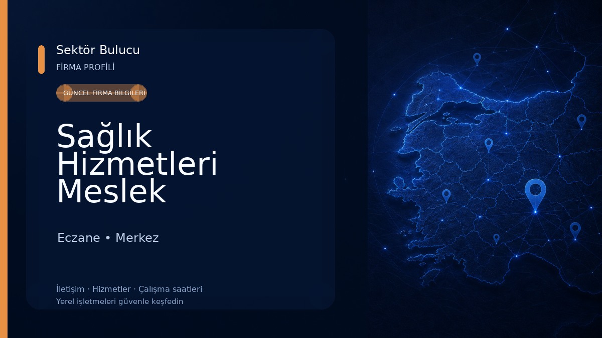 Sağlık Hizmetleri Meslek Yüksekokulu Eczane