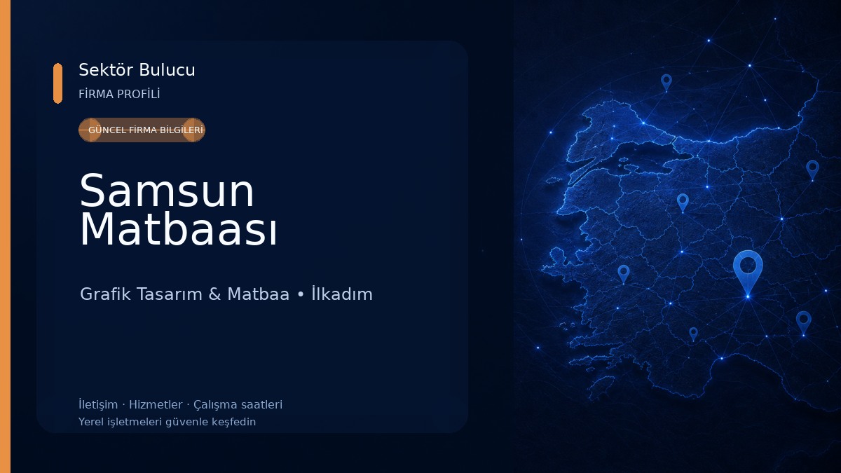 Samsun Matbaası Grafik Tasarım & Matbaa