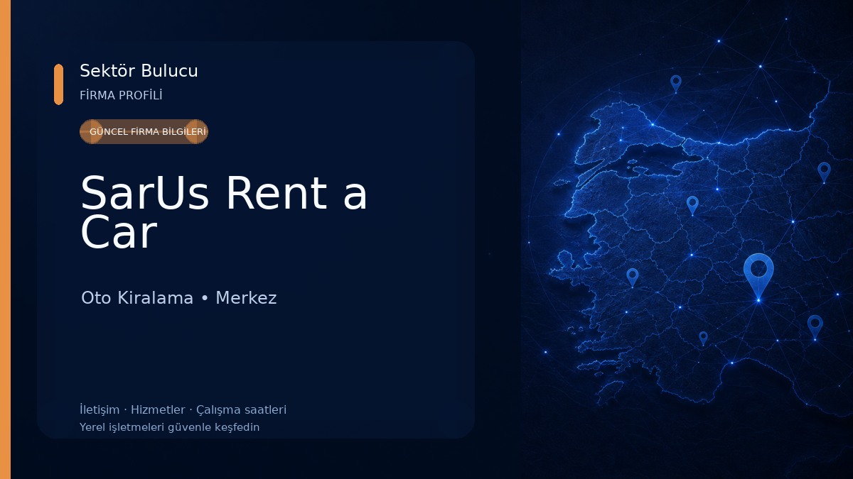 SarUs Rent a Car Oto Kiralama