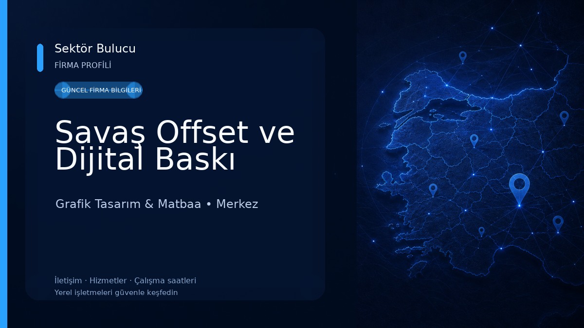 Savaş Offset ve Dijital Baskı
