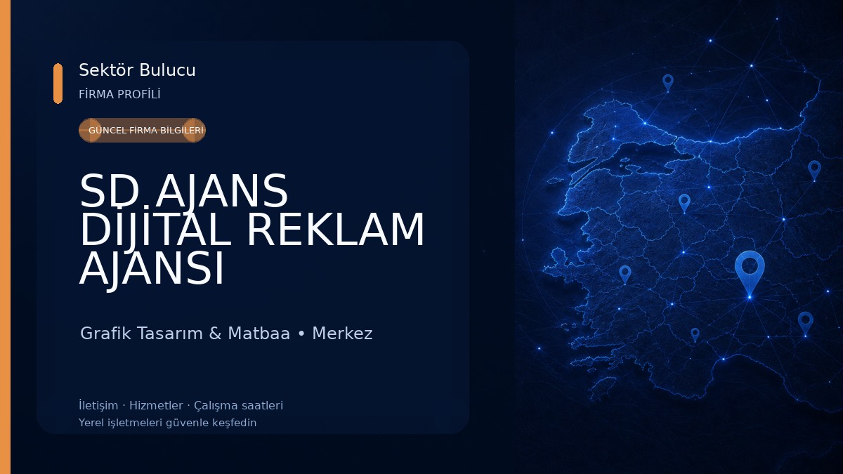 SD AJANS DİJİTAL REKLAM AJANSI Grafik Tasarım & Matbaa