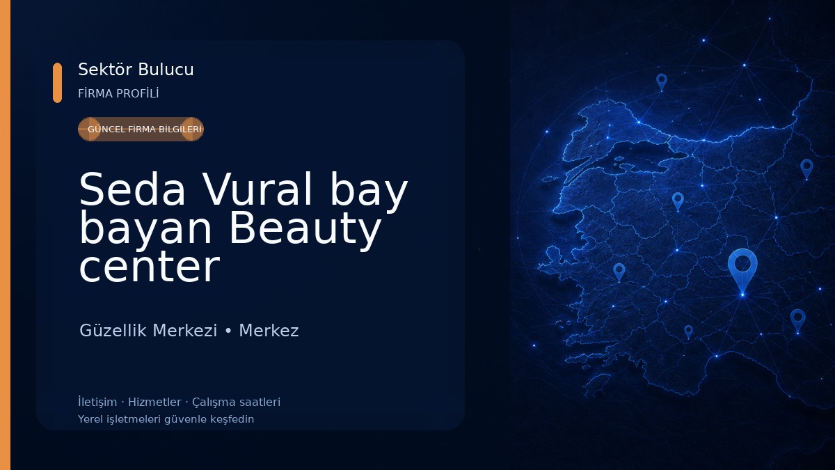 Seda Vural bay bayan Beauty center 
