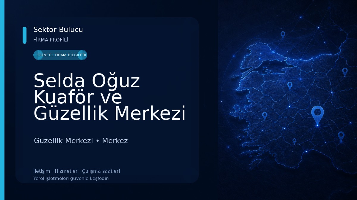 Selda Oğuz Kuaför ve Güzellik Merkezi Güzellik Merkezi
