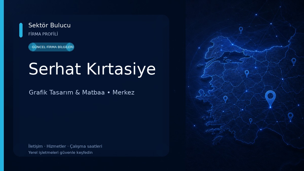 Serhat Kırtasiye Grafik Tasarım & Matbaa