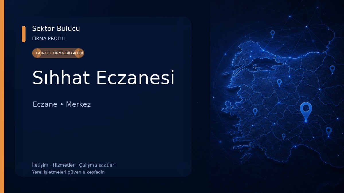 Sıhhat Eczanesi 