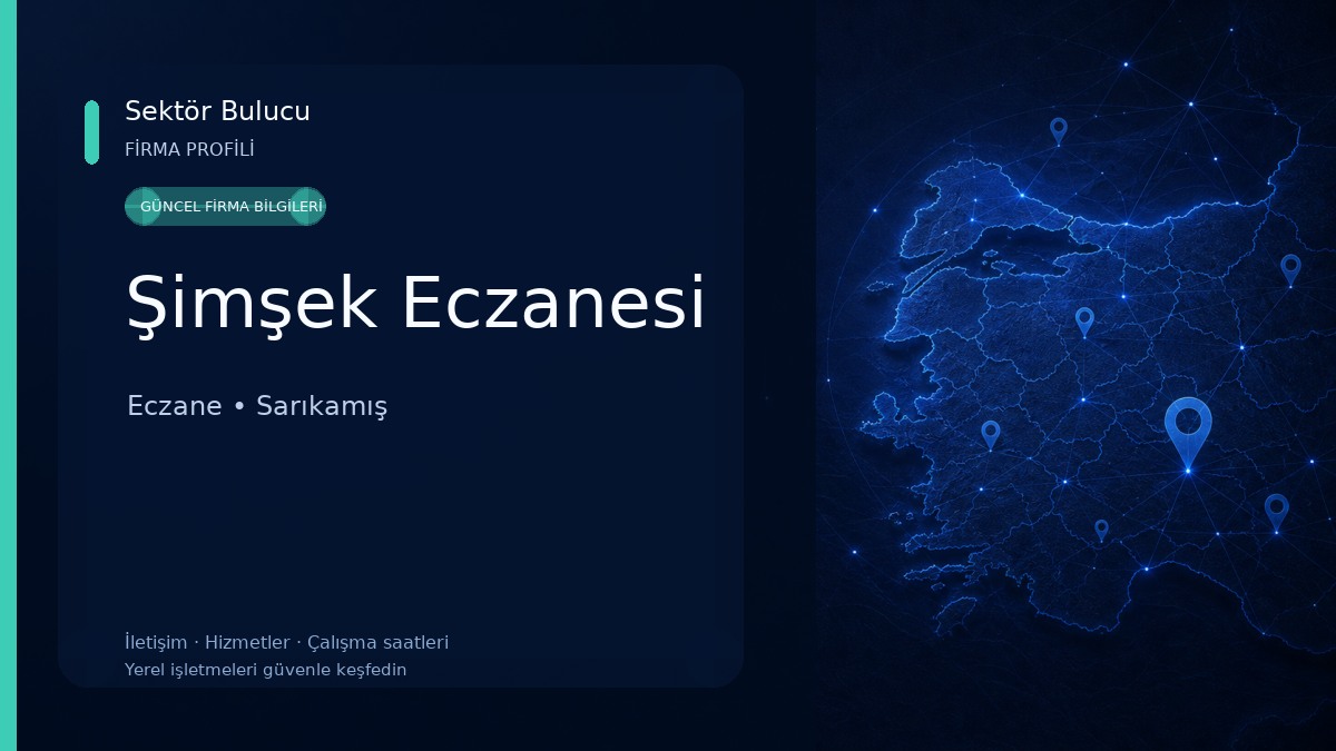 Şimşek Eczanesi 