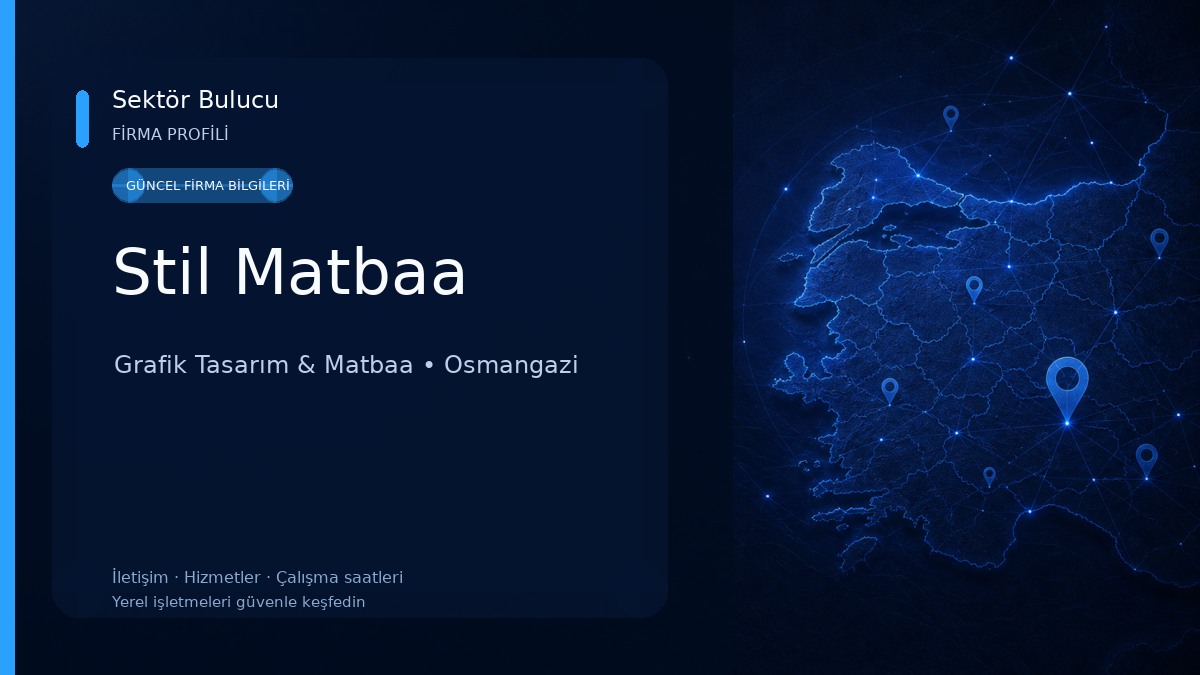 Stil Matbaa Grafik Tasarım & Matbaa
