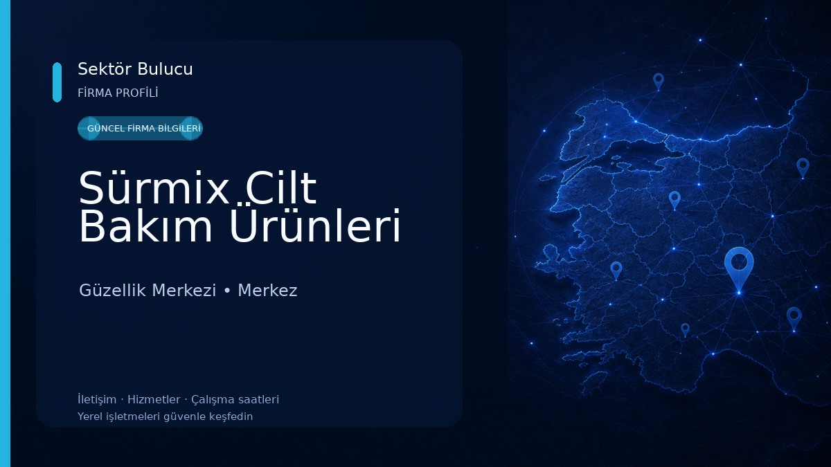 Sürmix Cilt Bakım Ürünleri