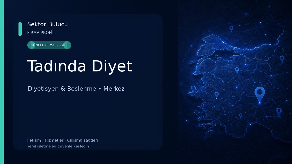 Tadında Diyet Diyetisyen & Beslenme