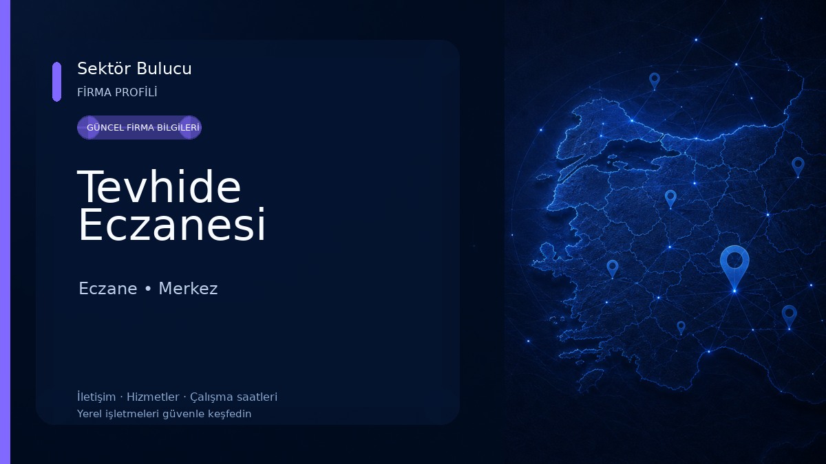 Tevhide Eczanesi