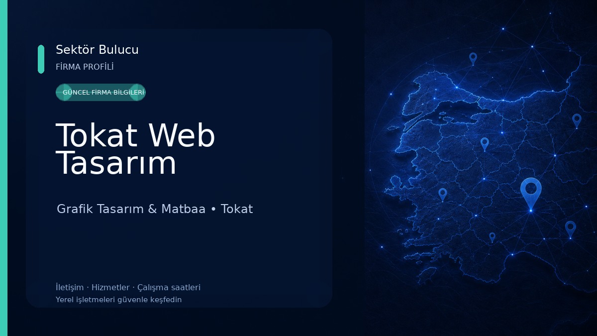 Tokat Web Tasarım Grafik Tasarım & Matbaa